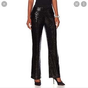 Joan Boyce Sequin Mesh Flare Leg Pant - 2x